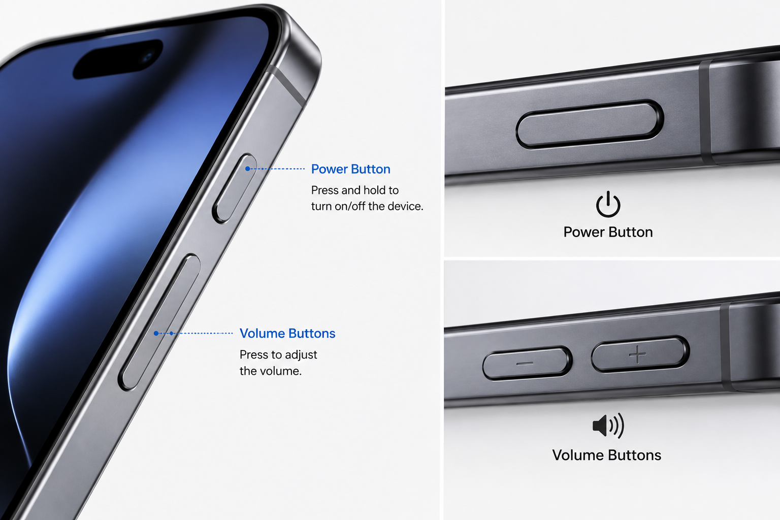 Buttons and Power
