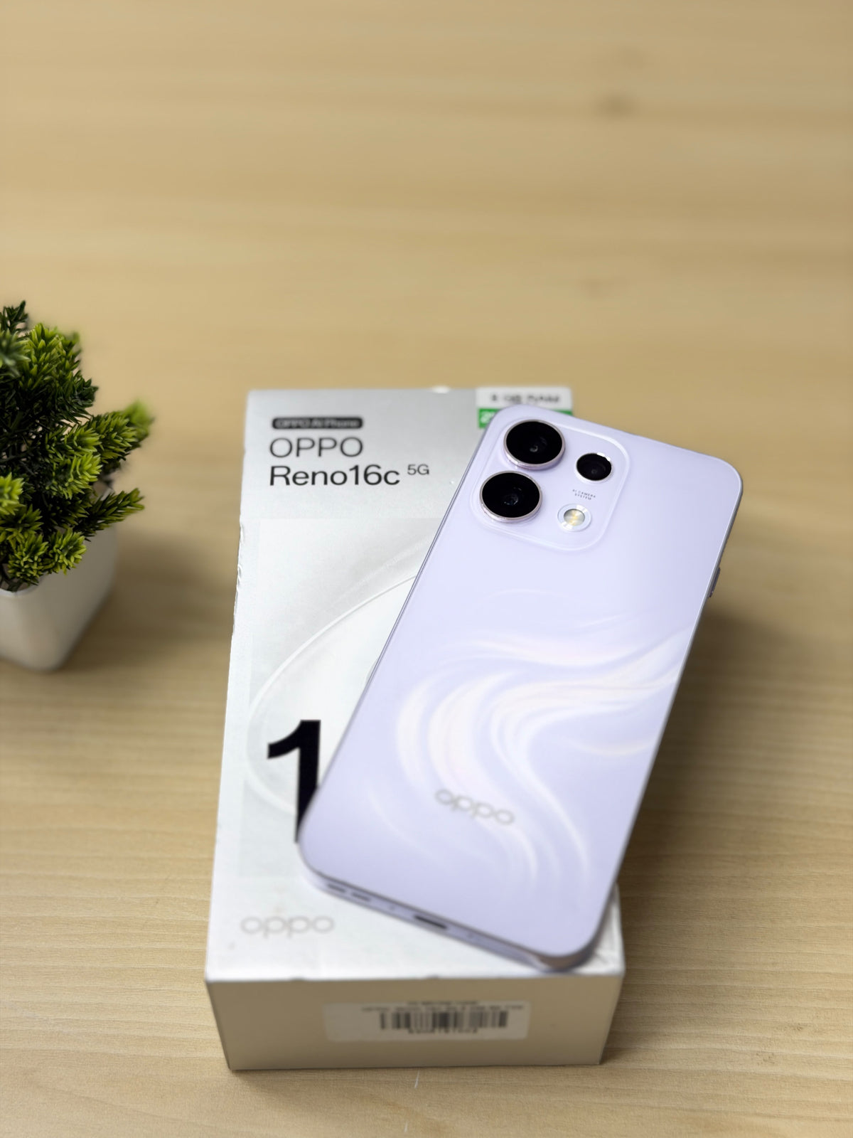 Oppo reno 16c 5g - open box