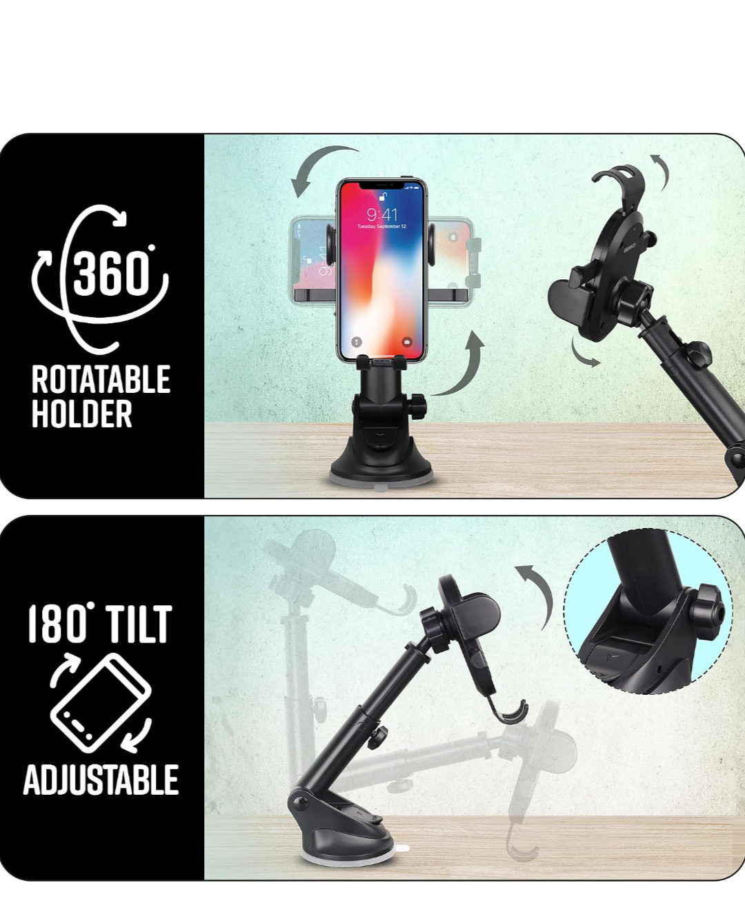 Zebronics CMH100 Car Mobile Holder - New