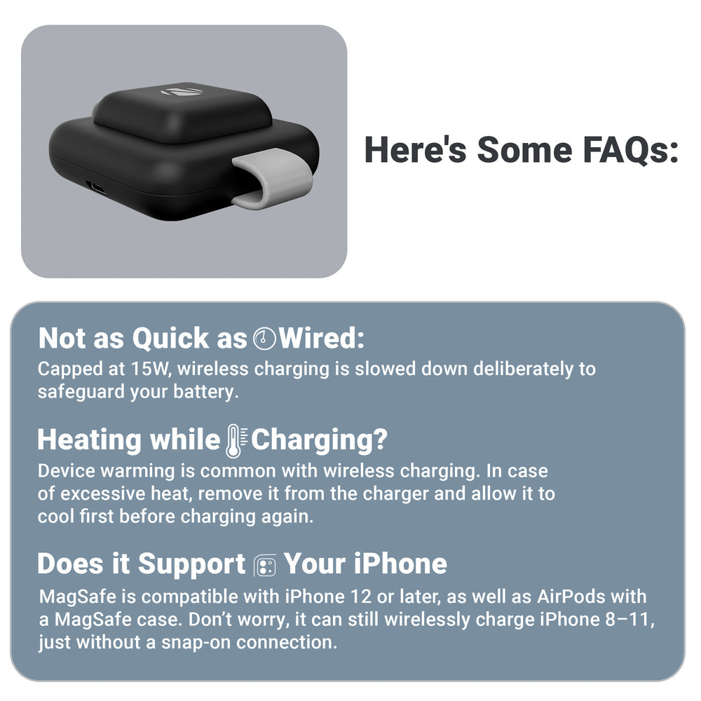 Zebronics Magboost20 wireless charger - New