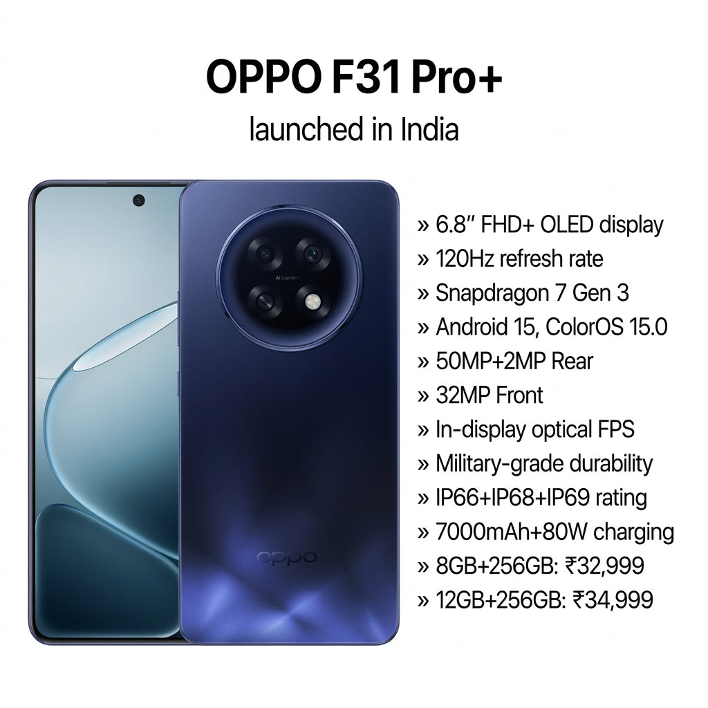Oppo f31 Pro+ 5g - open box