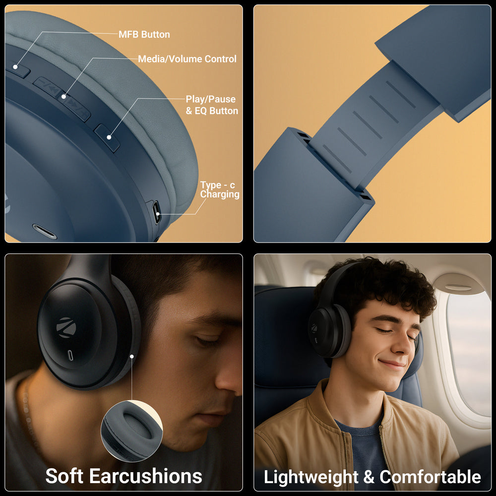 Zebronics Paradise Neo Headphones -New