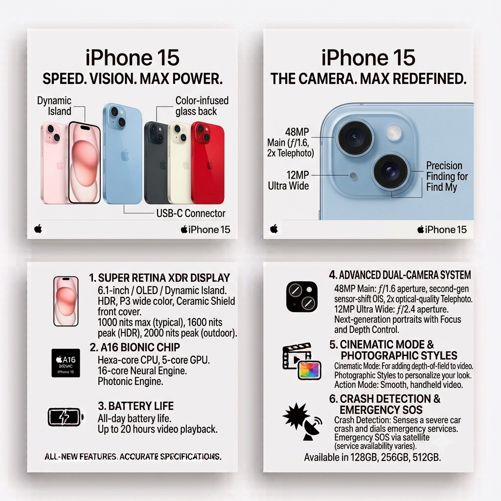 iPhone 15 - Refurbished