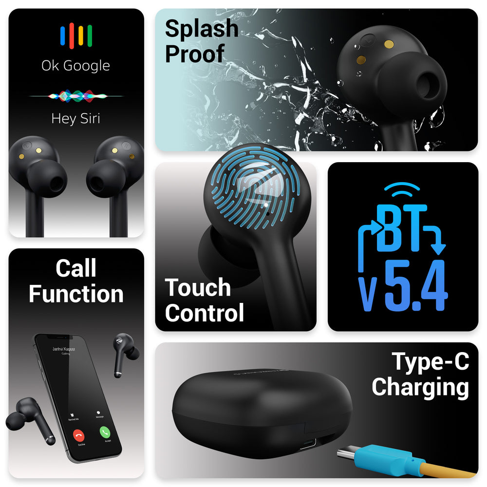 Zebronics Meteoroid In-Earbuds- New