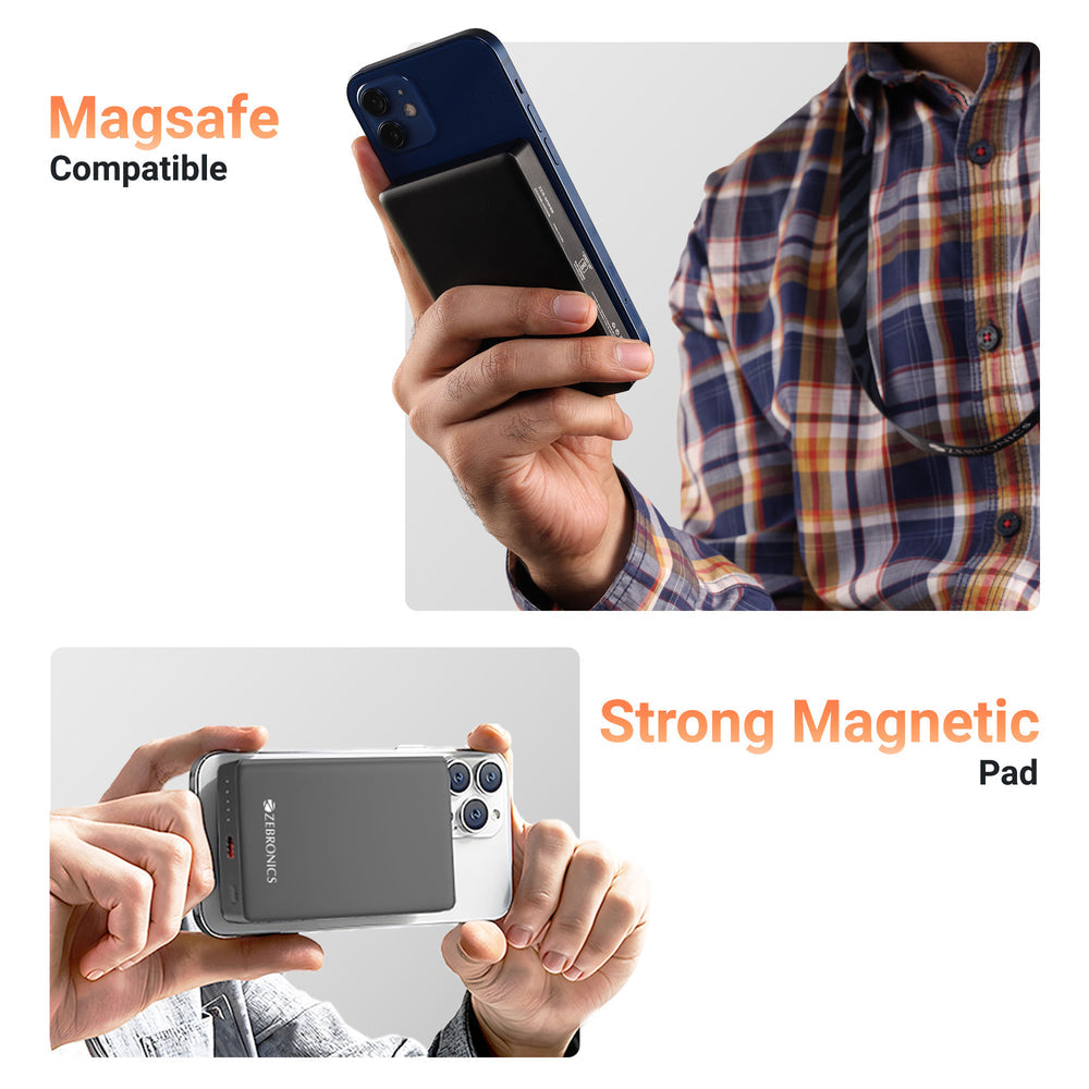 Zebronics MW68 Wireless Powerbank - New