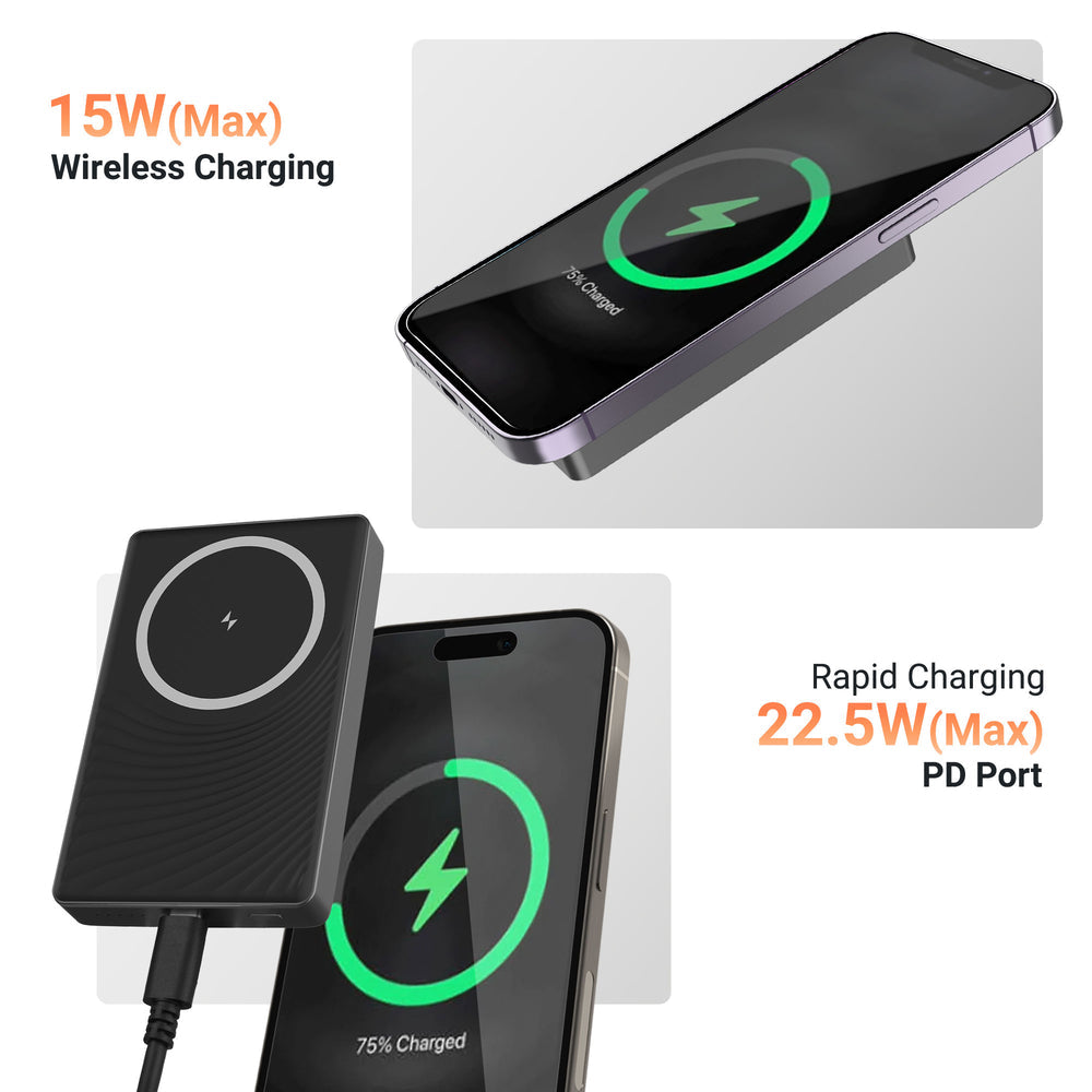 Zebronics MW68 Wireless Powerbank - New