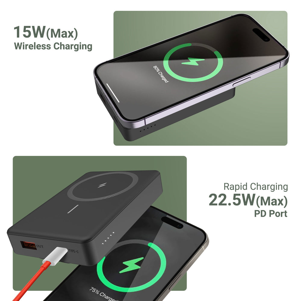 Zebronics MW70 Wireless Powerbank - New