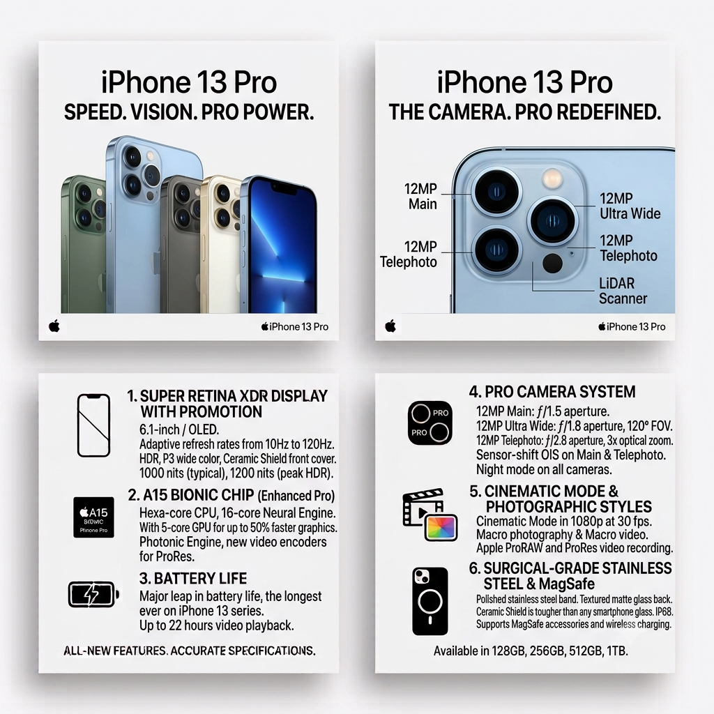iPhone 13 pro - Refurbished